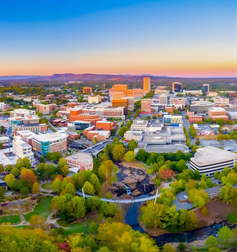Custom handcrafted wood door by Old Wood Dynasty serving Greenville County SC