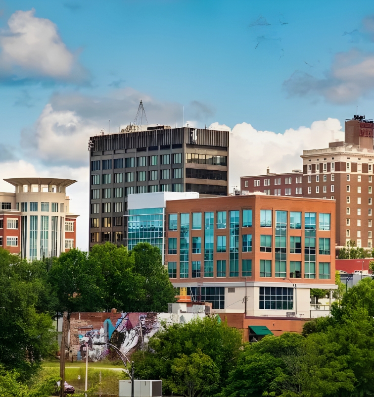 Custom handcrafted wood door by Old Wood Dynasty serving Greenwood County SC