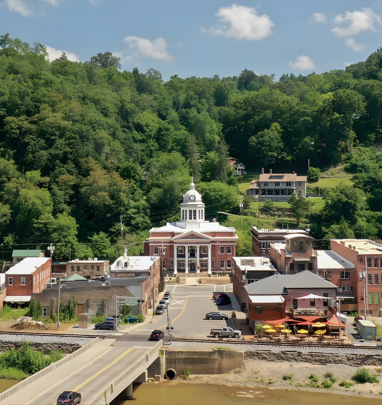 Custom handcrafted wood door by Old Wood Dynasty serving Madison County NC