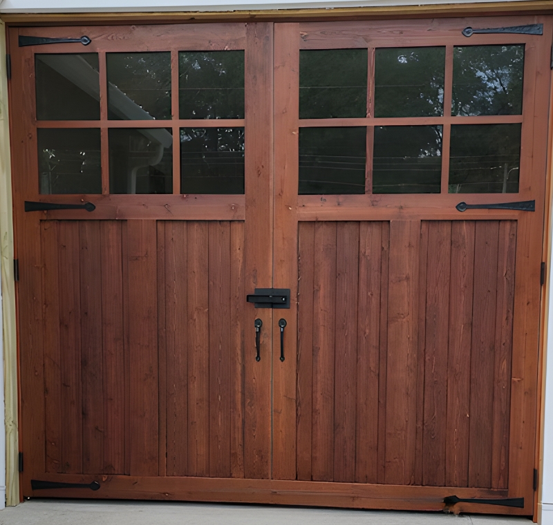 Cedar door